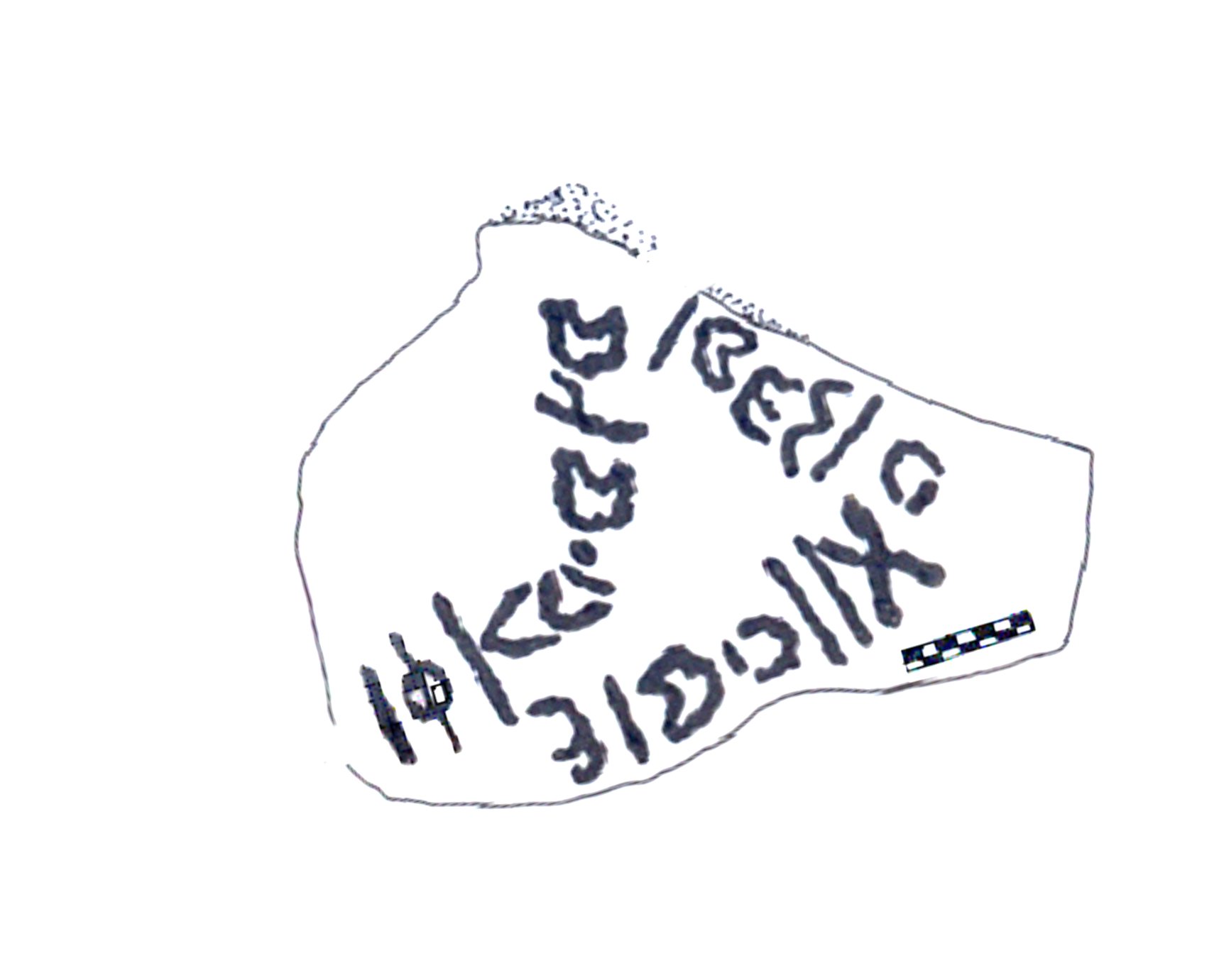 inscription of siglum AAEK 134