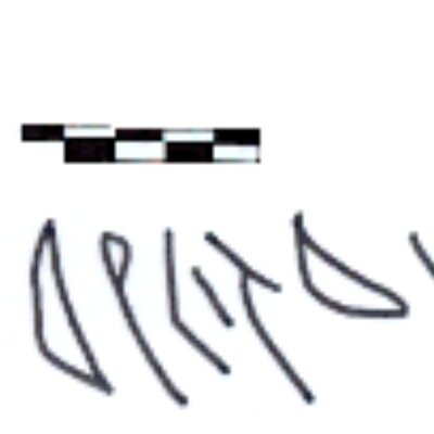 inscription of siglum AAEK 158