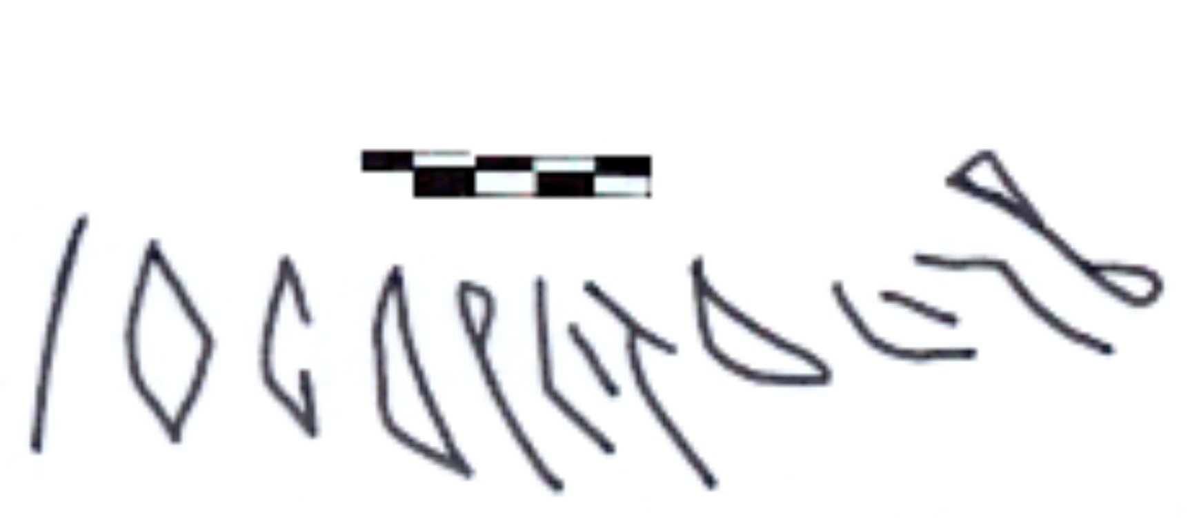 inscription of siglum AAEK 158