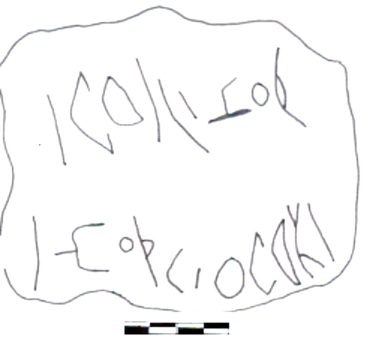 inscription of siglum AAEK 184