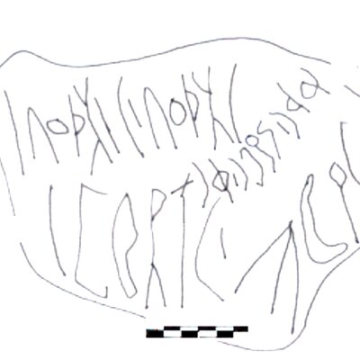 inscription of siglum AAEK 185