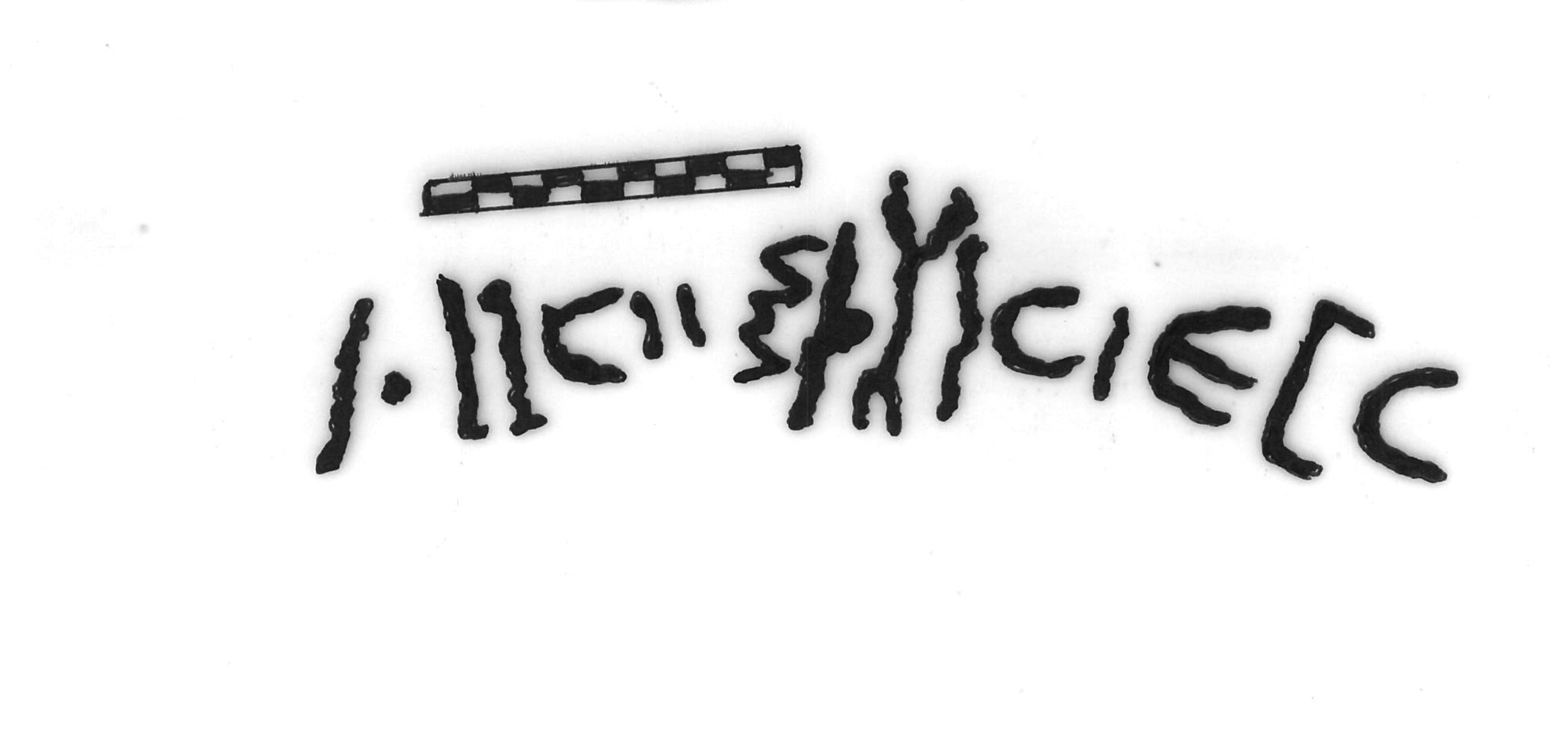 inscription of siglum AAEK 29