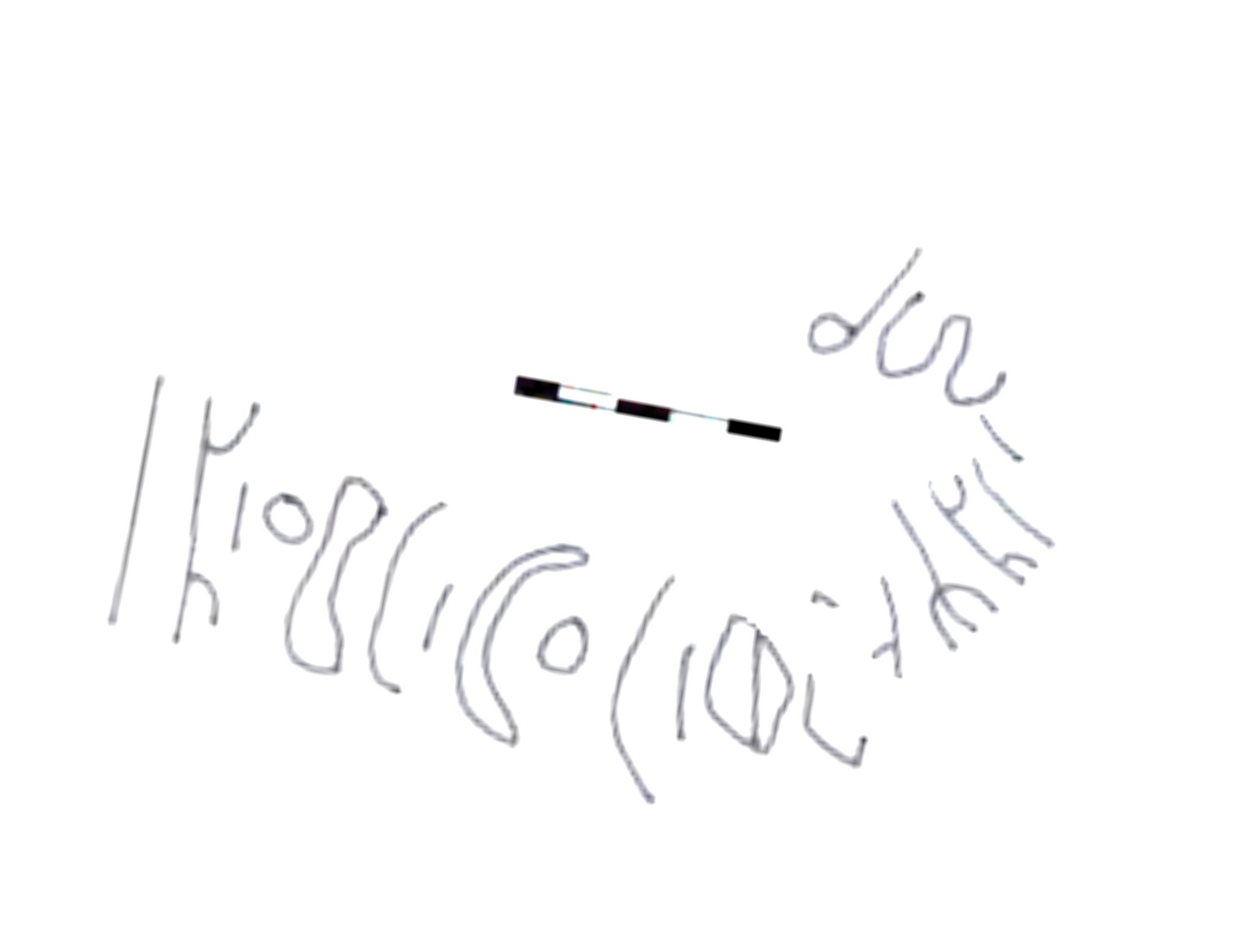 inscription of siglum AAEK 384