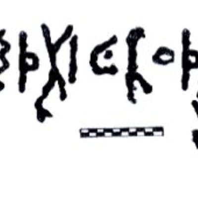 inscription of siglum AAEK 6