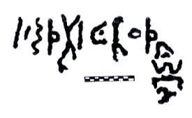 inscription of siglum AAEK 6