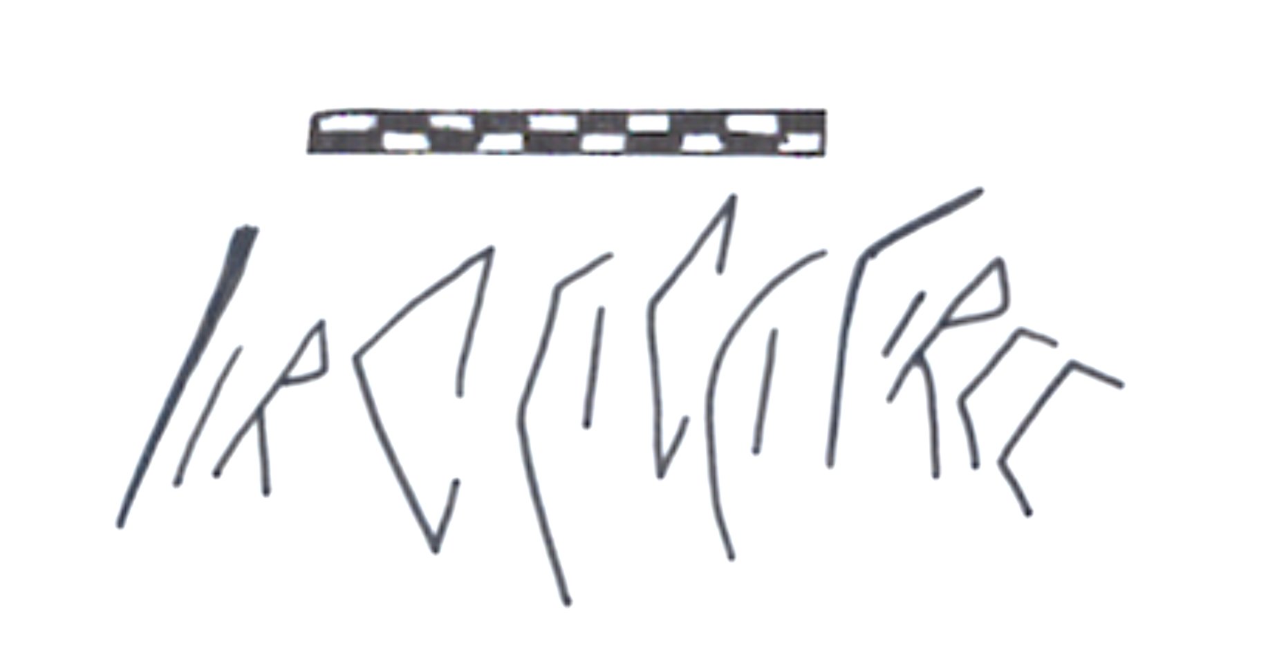 inscription of siglum AAEK 66