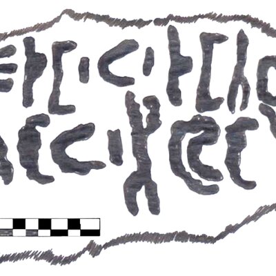 inscription of siglum AAEK 75