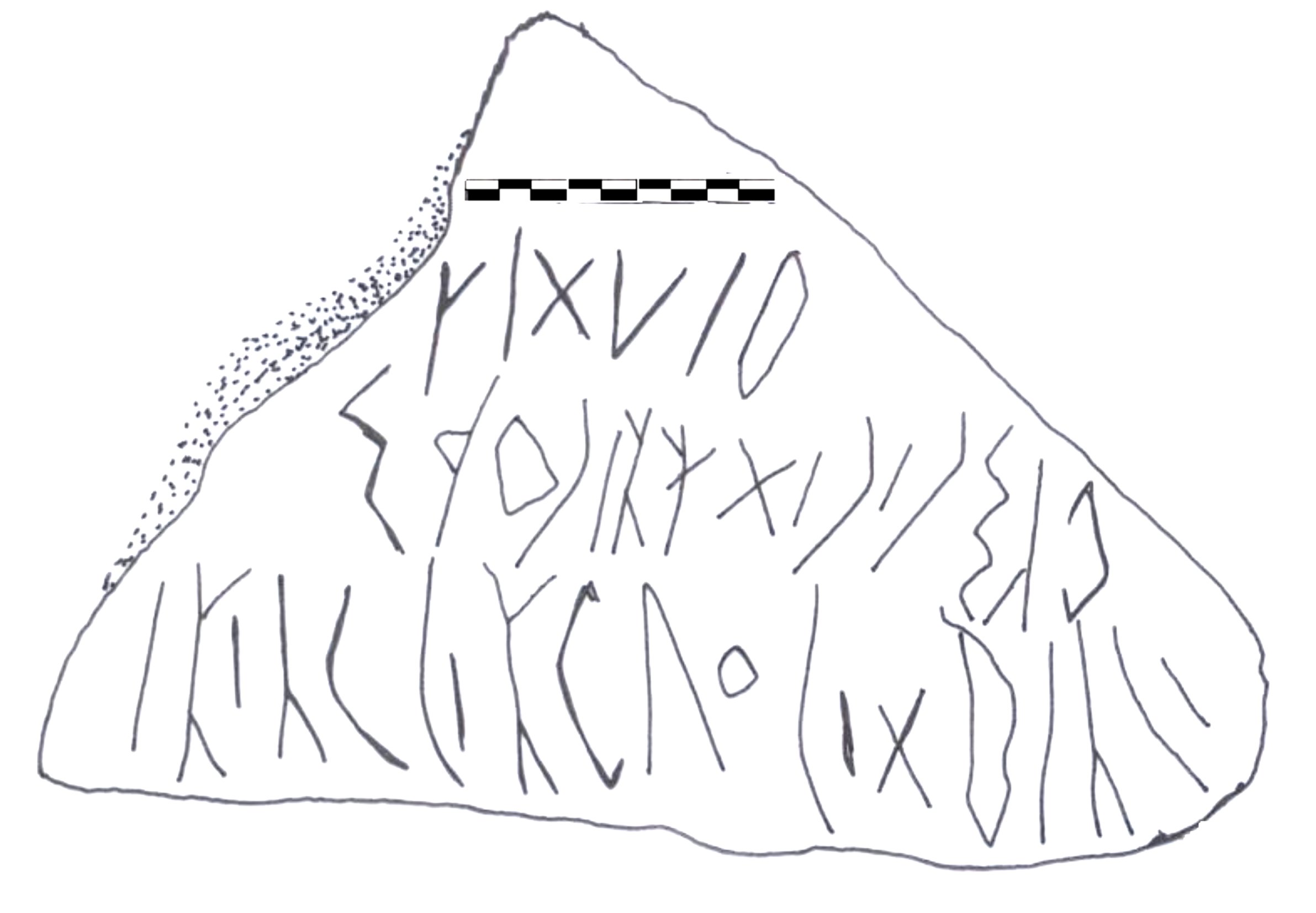 inscription of siglum AAEK 85