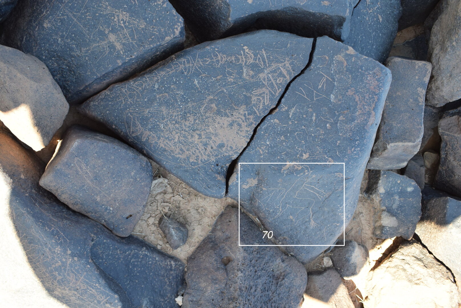 inscription of siglum AAWHA 70