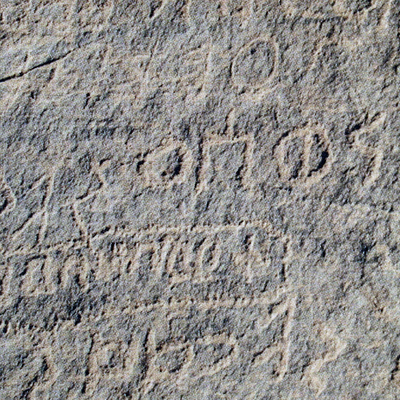 inscription of siglum AH 323