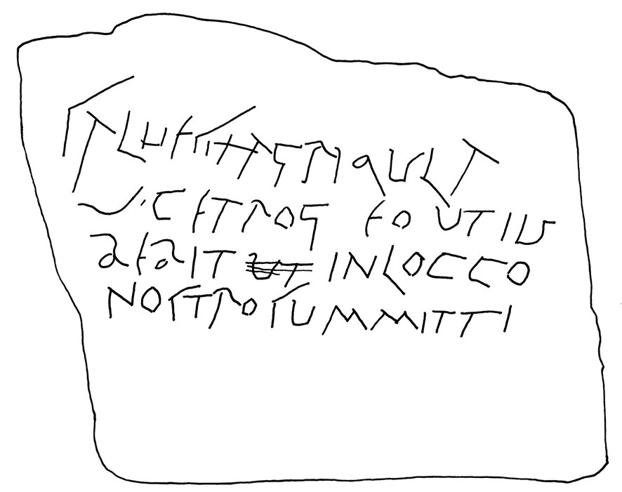 Tracing of AHHCG-Latin 1