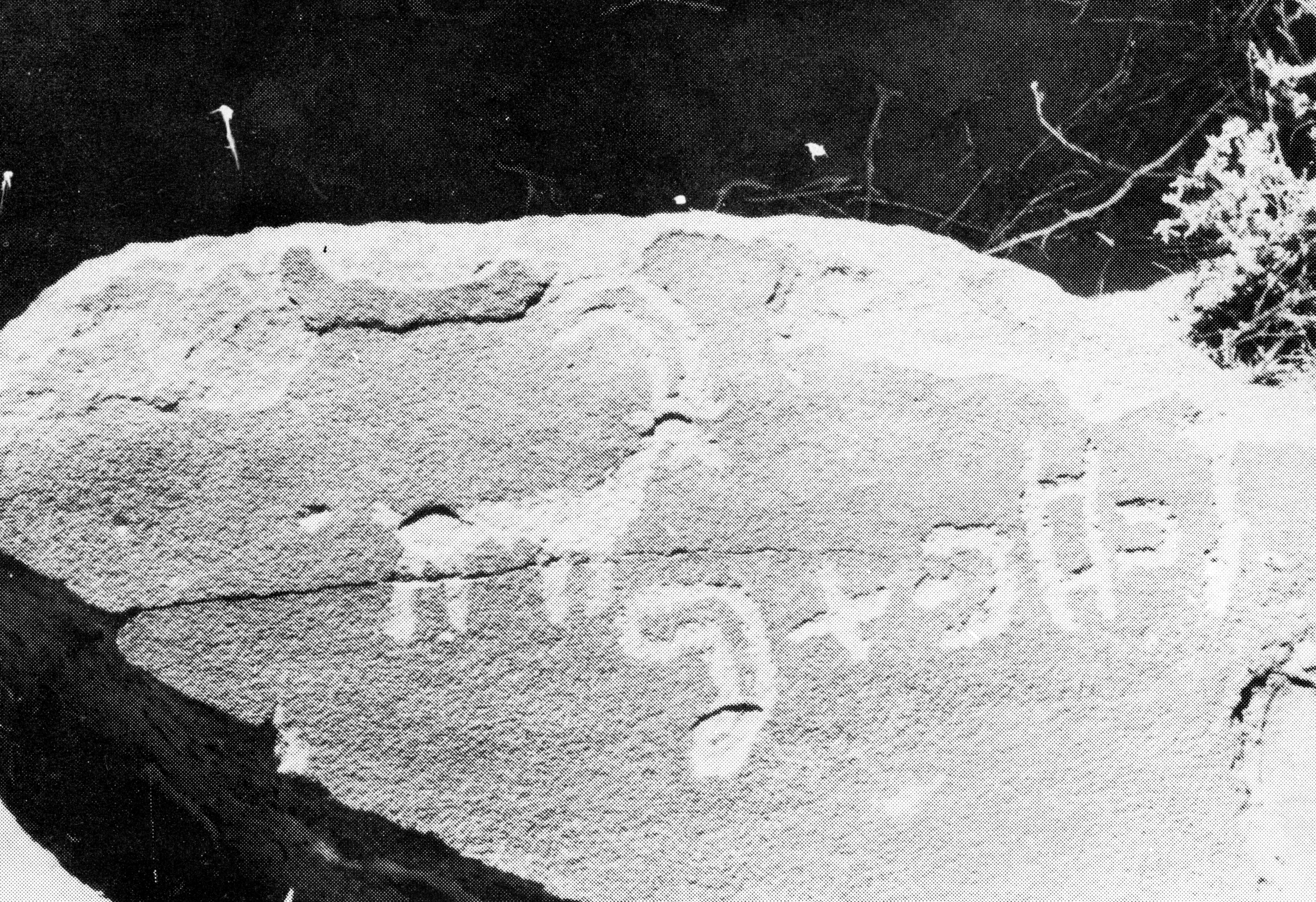 inscription of siglum AMJ 001