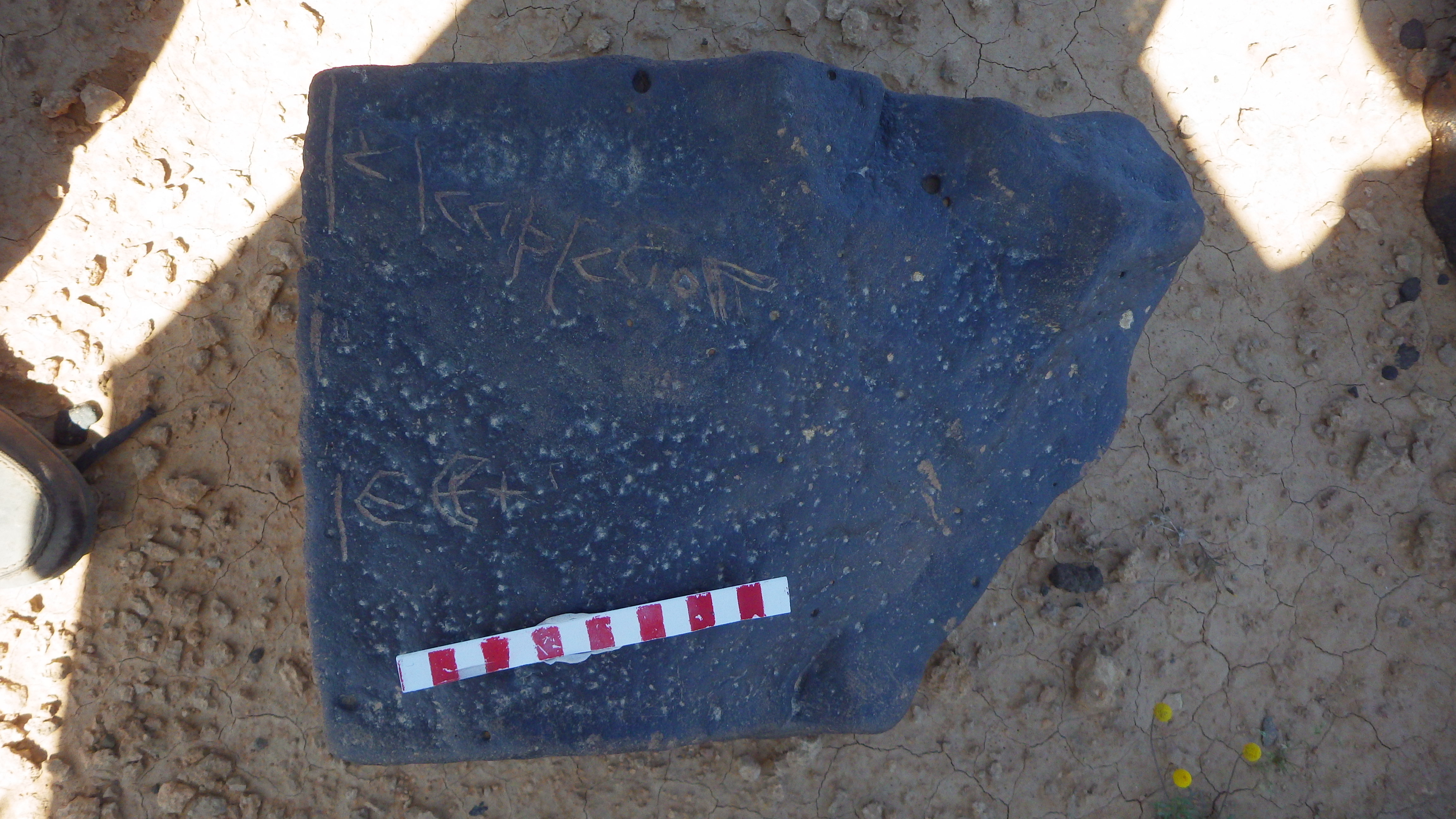 inscription of siglum AMWR 118