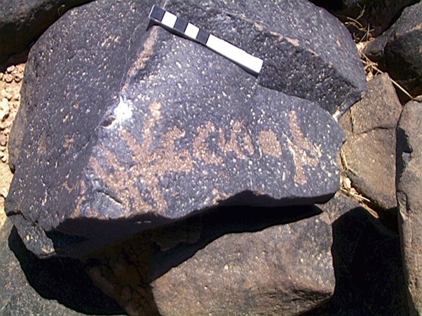 inscription of siglum AMWR 64