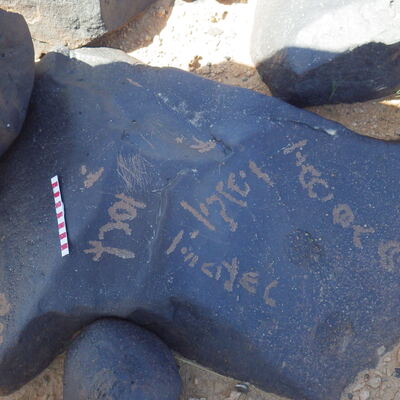 inscription of siglum AMWR 95