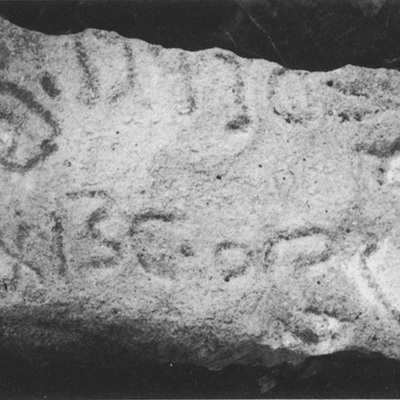 inscription of siglum ARR 8