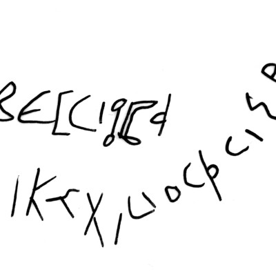 inscription of siglum ASFF 16