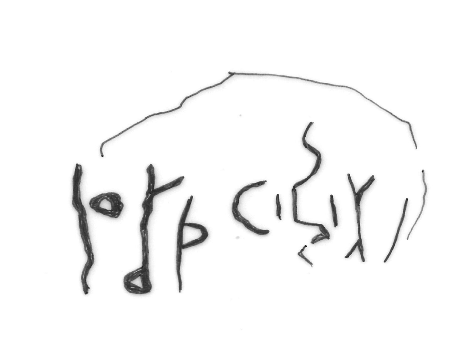 inscription of siglum ASFF 34