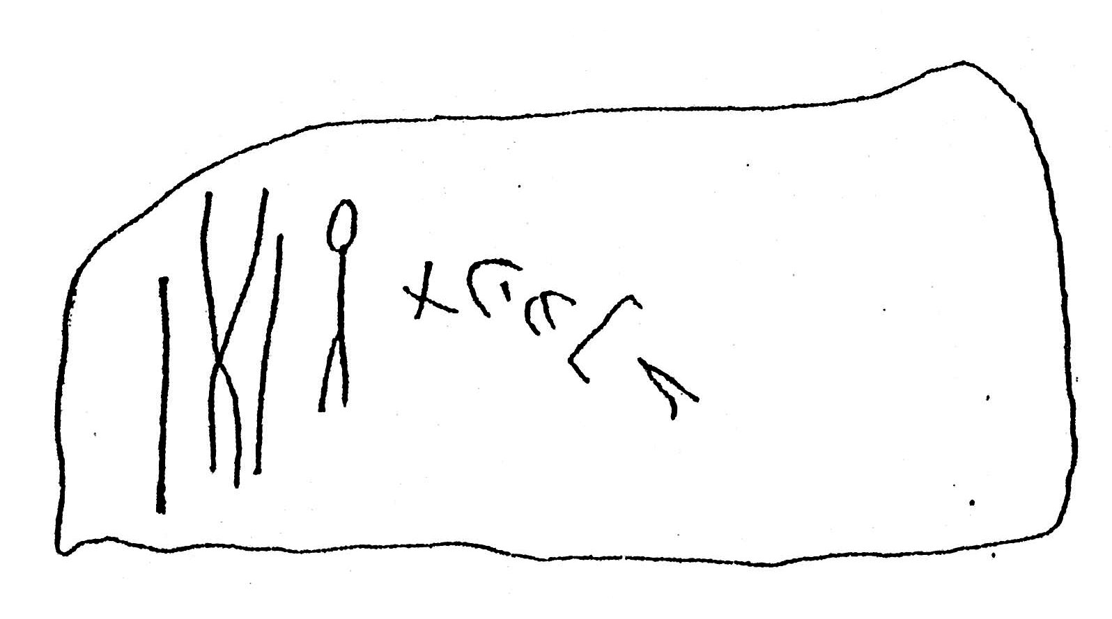 inscription of siglum ASWS  9