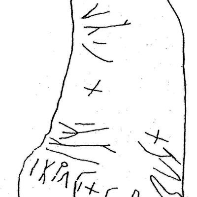 inscription of siglum ASWS 100