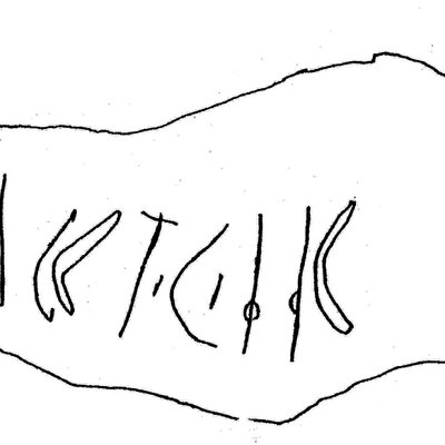 inscription of siglum ASWS 105