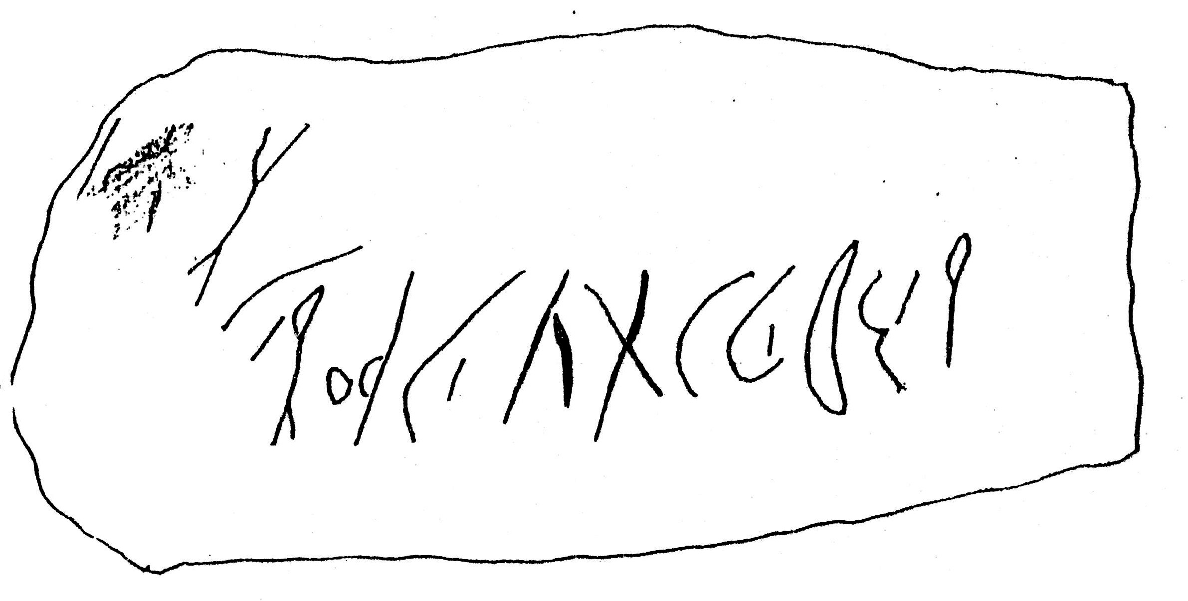 inscription of siglum ASWS 112