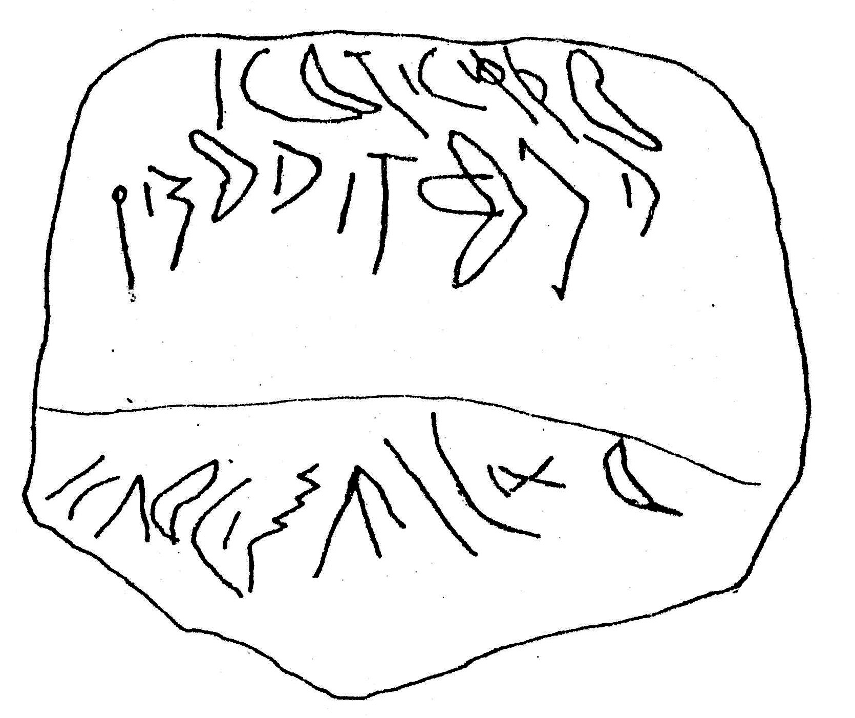 inscription of siglum ASWS 128