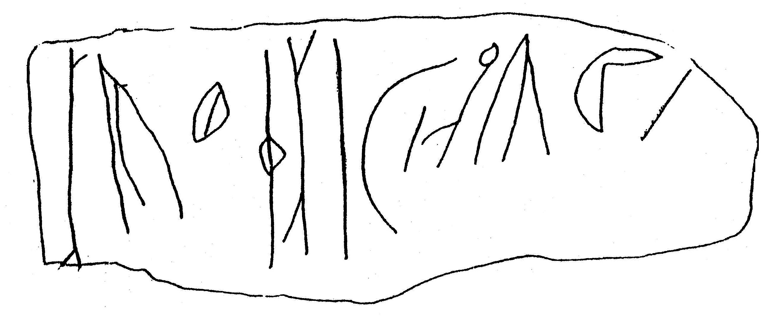 inscription of siglum ASWS 141