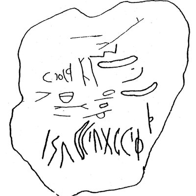 inscription of siglum ASWS 167