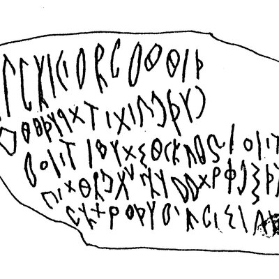 inscription of siglum ASWS 186