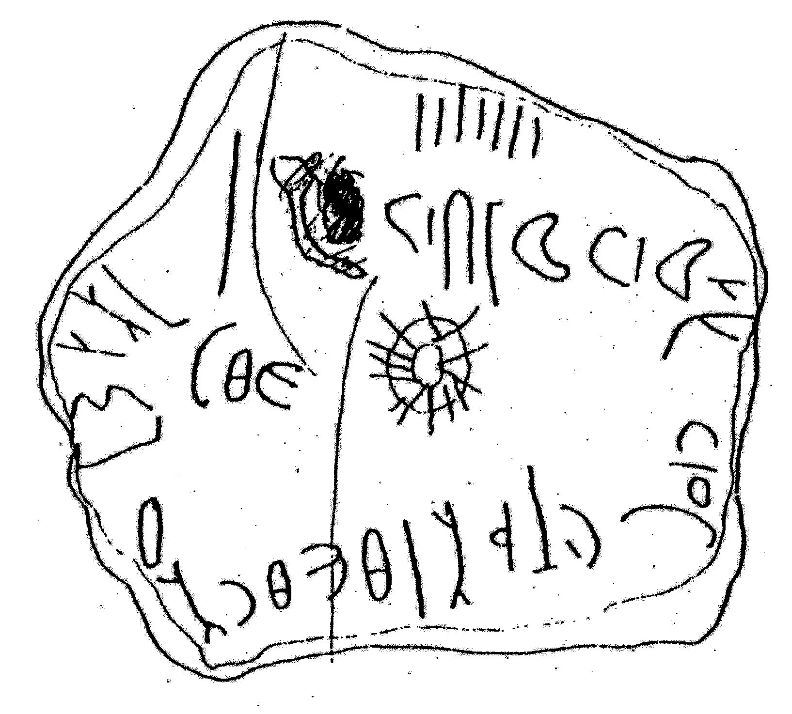 inscription of siglum ASWS 207