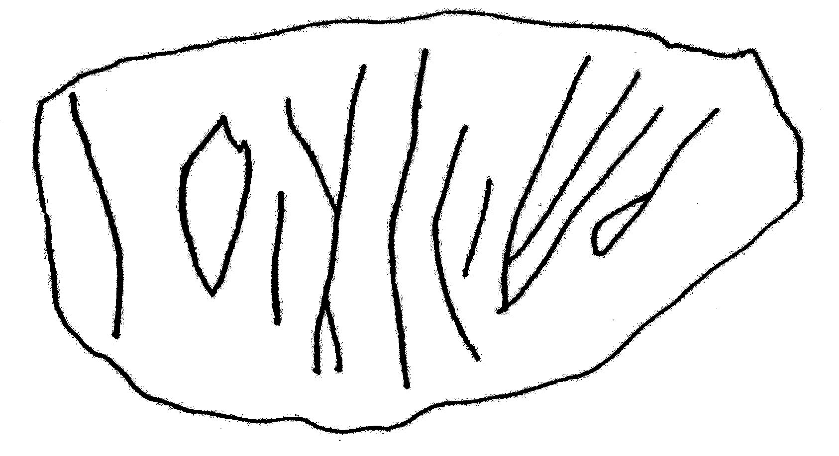 inscription of siglum ASWS 215