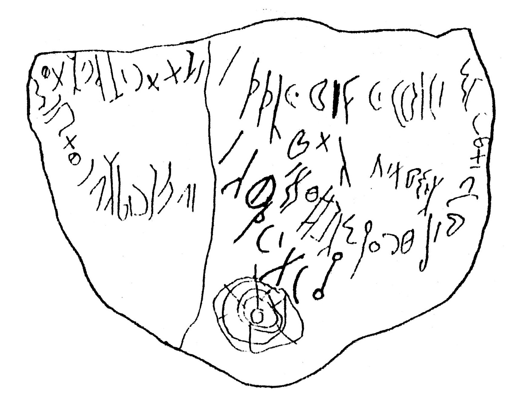 inscription of siglum ASWS 285