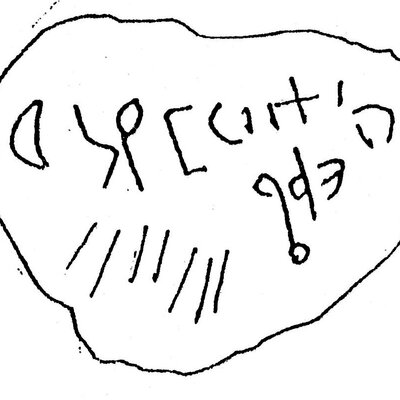 inscription of siglum ASWS 350