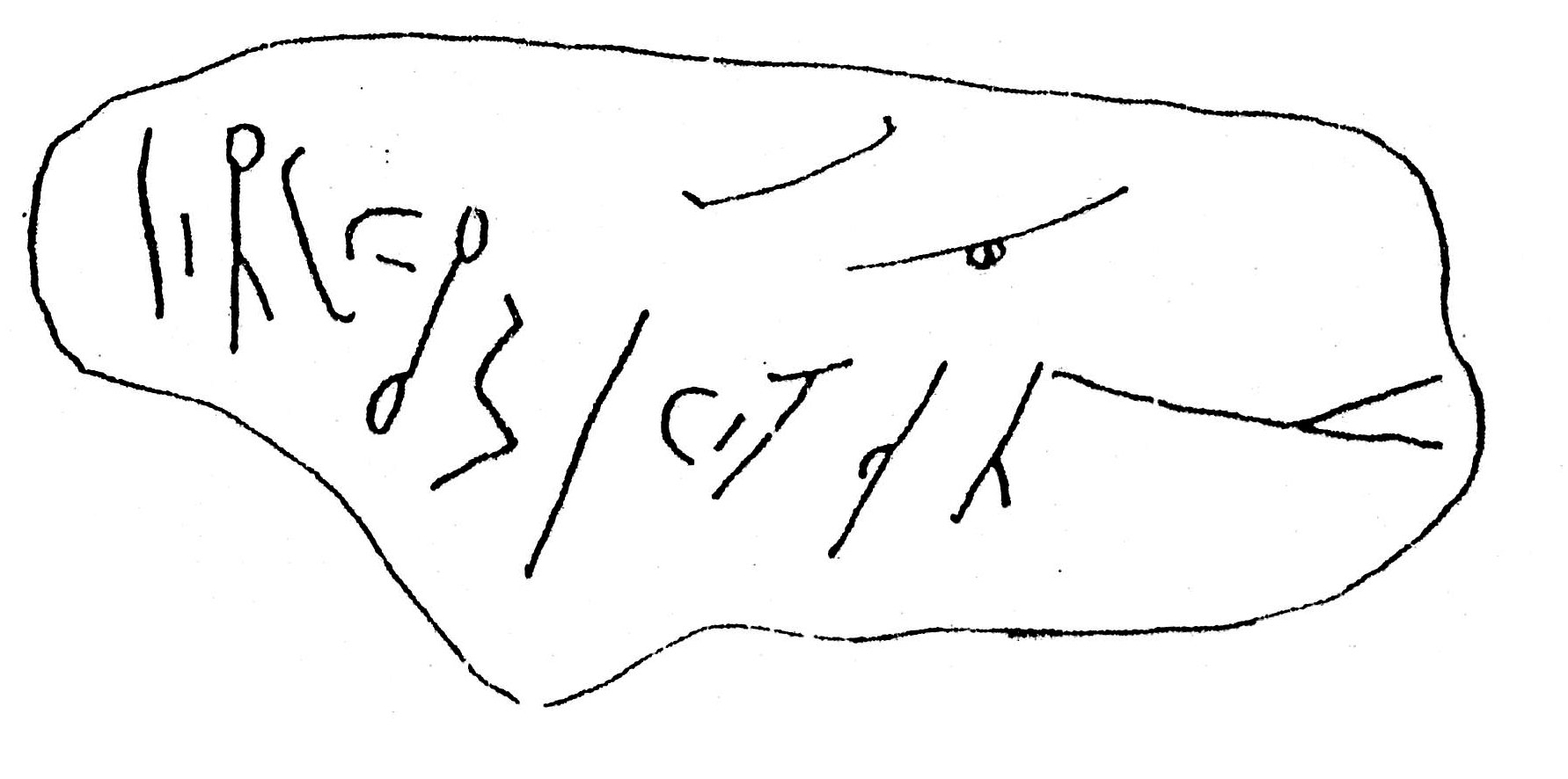 inscription of siglum ASWS 354