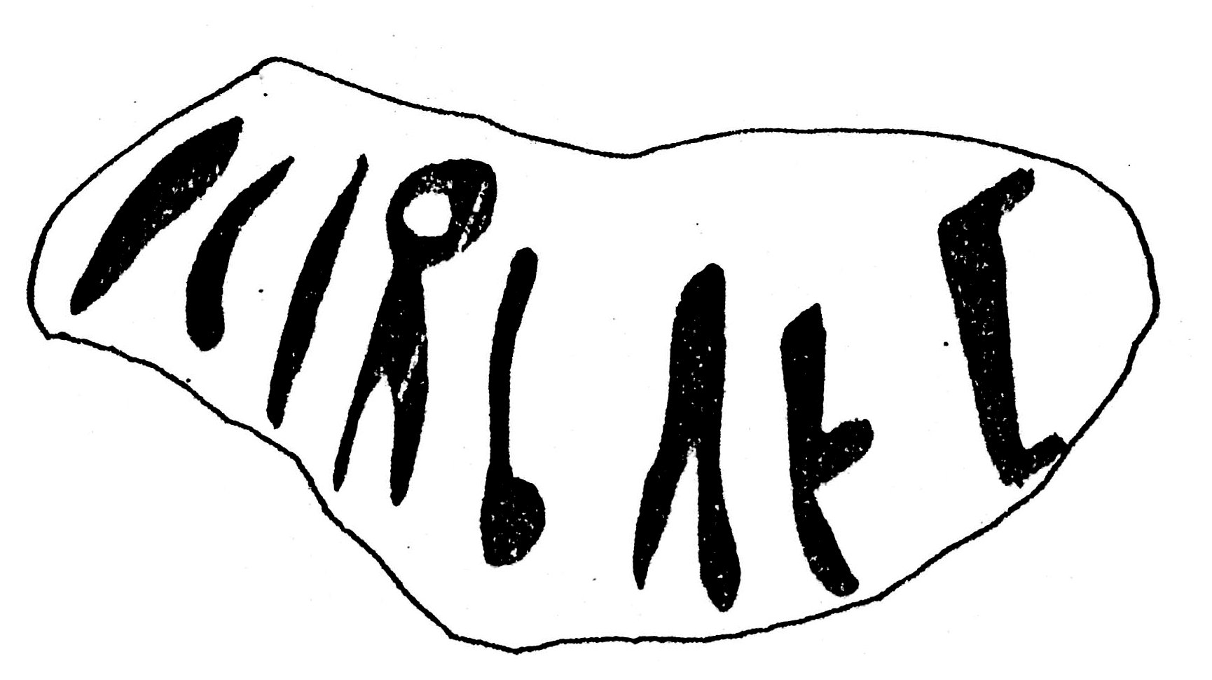 inscription of siglum ASWS 357