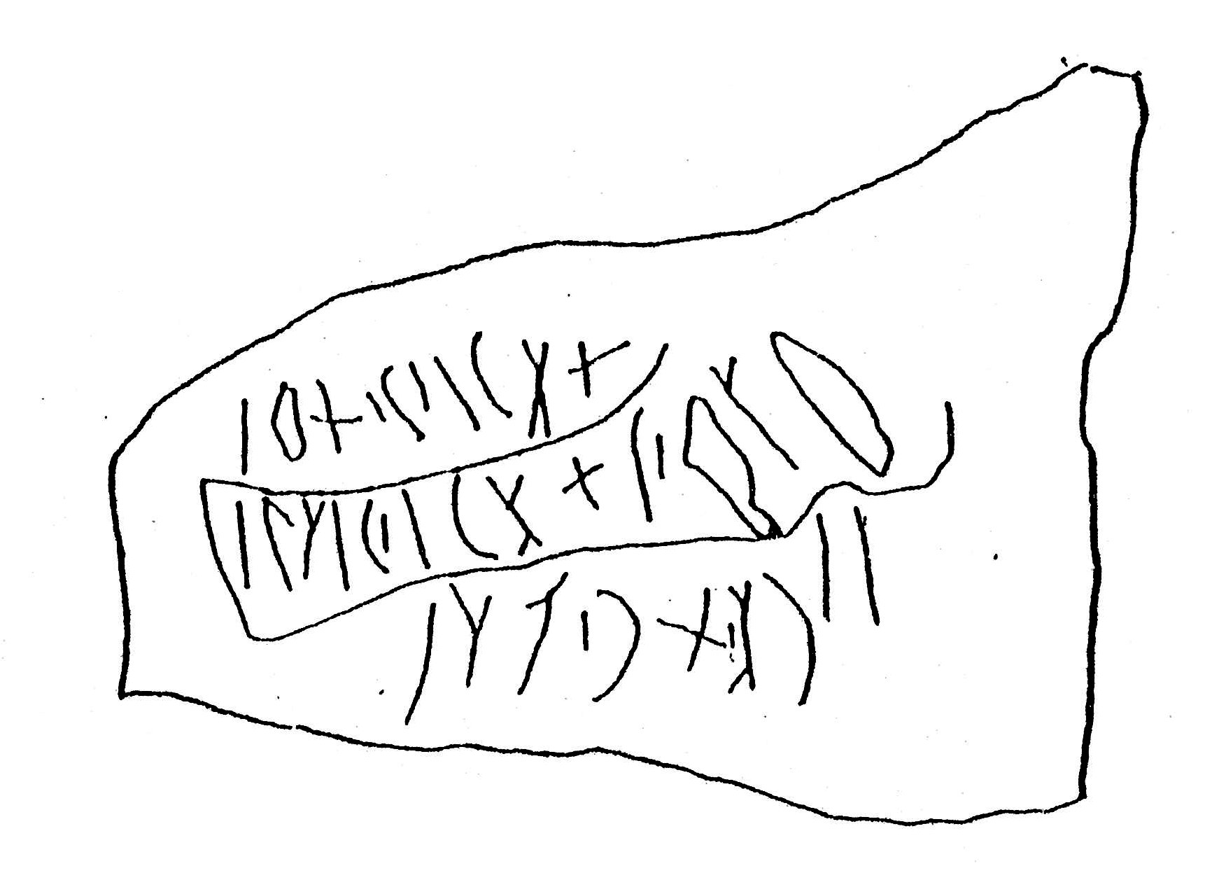 inscription of siglum ASWS 57