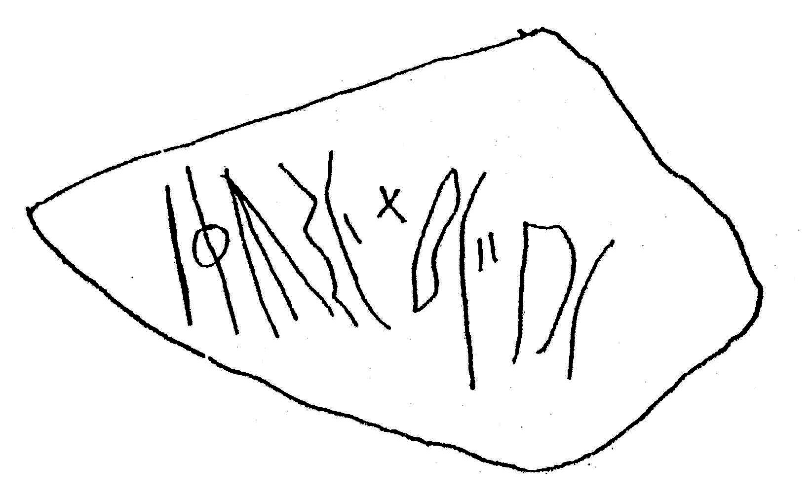 inscription of siglum ASWS 85