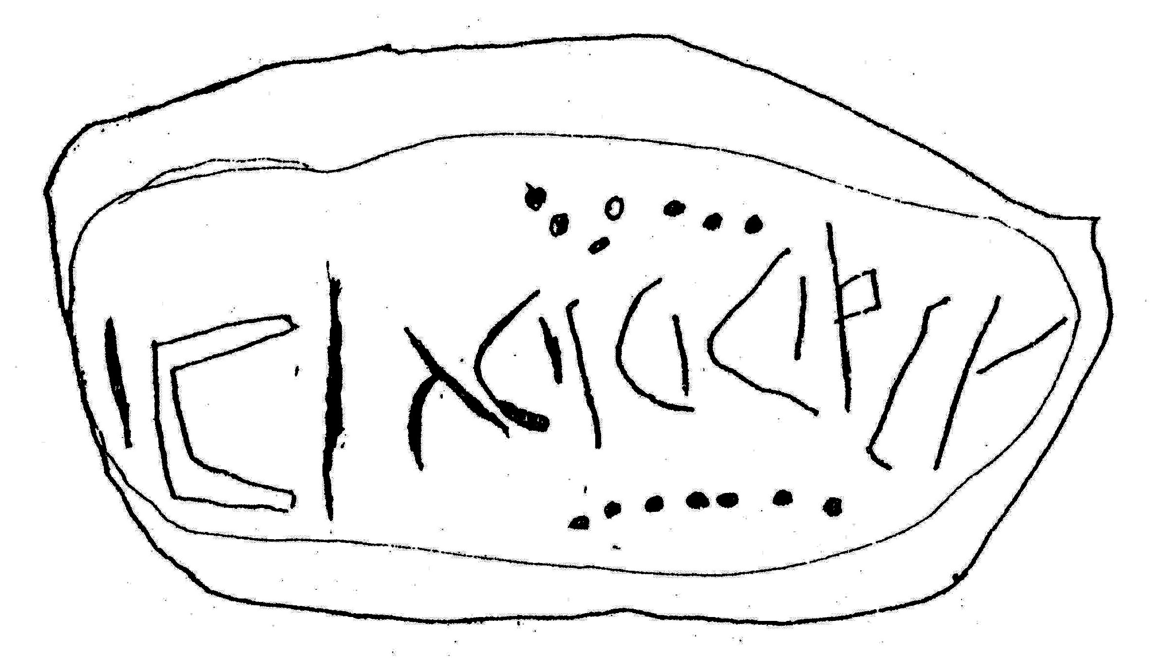 inscription of siglum ASWS 97