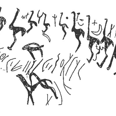 inscription of siglum AWS 105