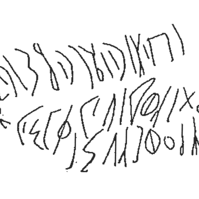 inscription of siglum AWS 172