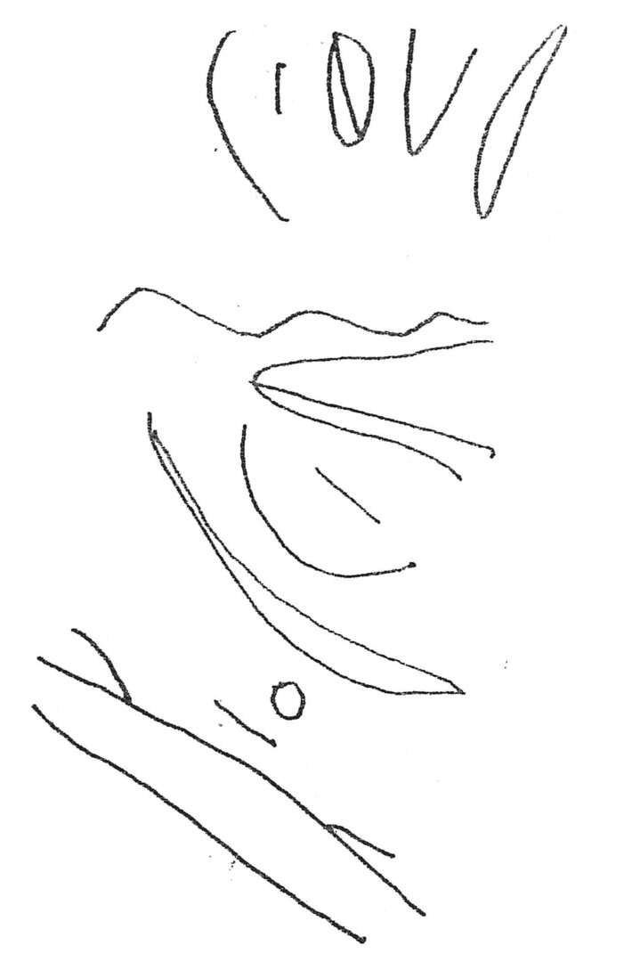 inscription of siglum AWS 207