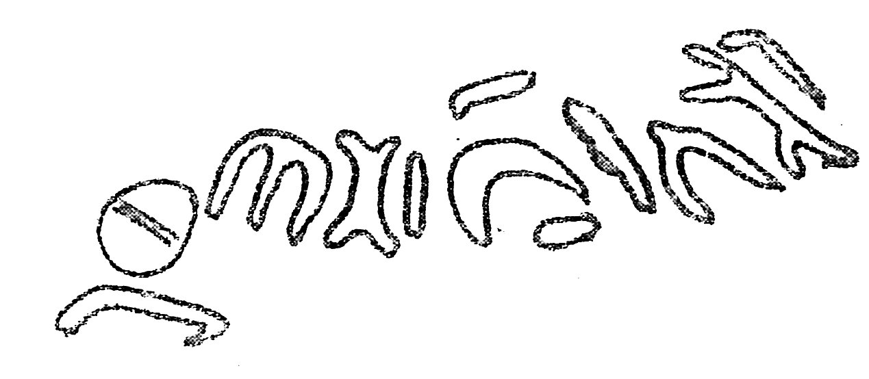 inscription of siglum AWS 228