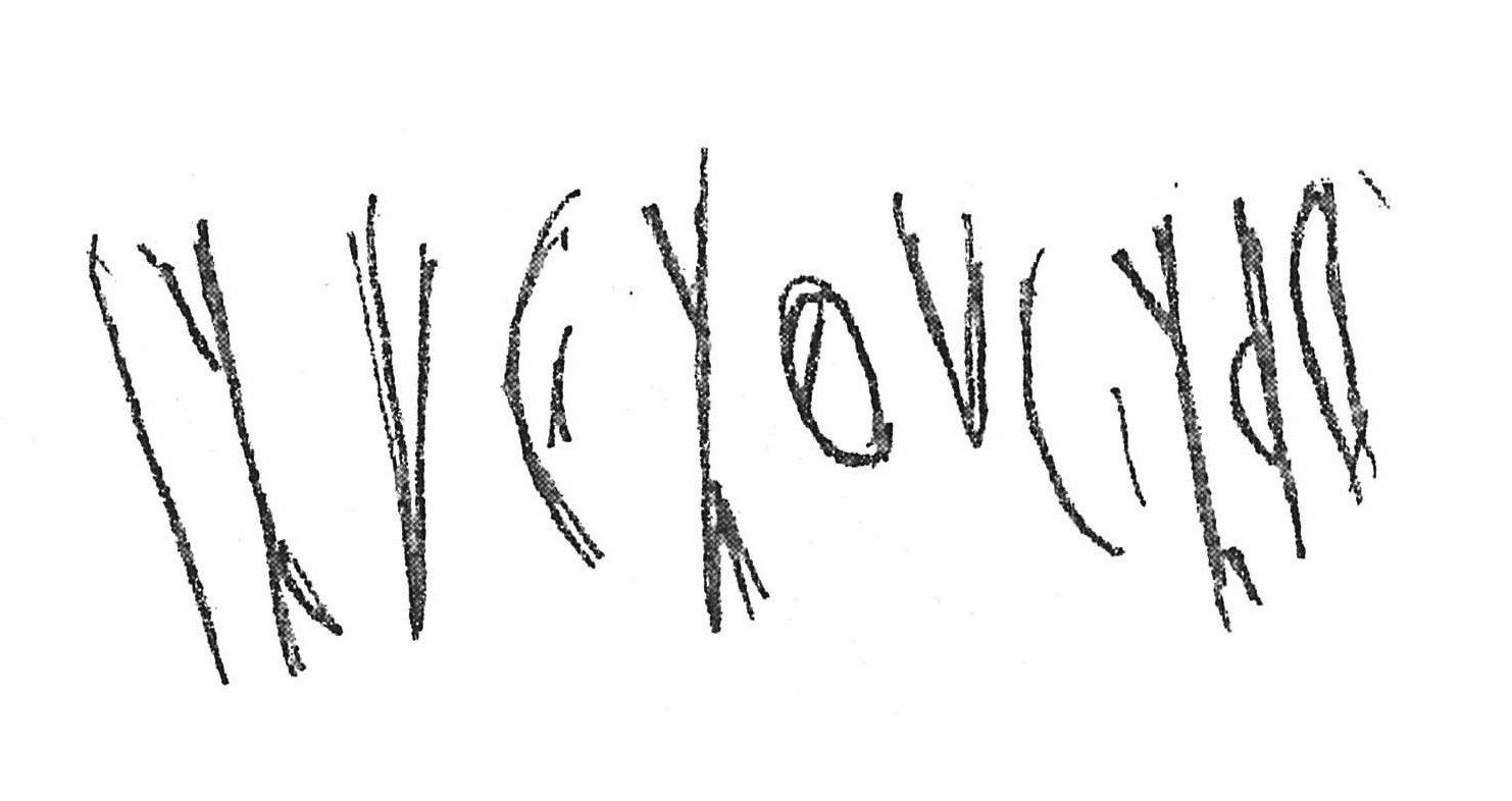 inscription of siglum AWS 252