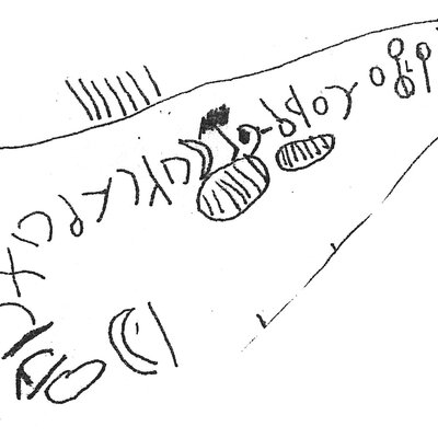 inscription of siglum AWS 335