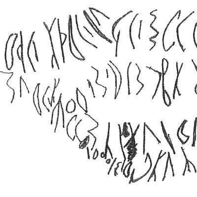 inscription of siglum AWS 34