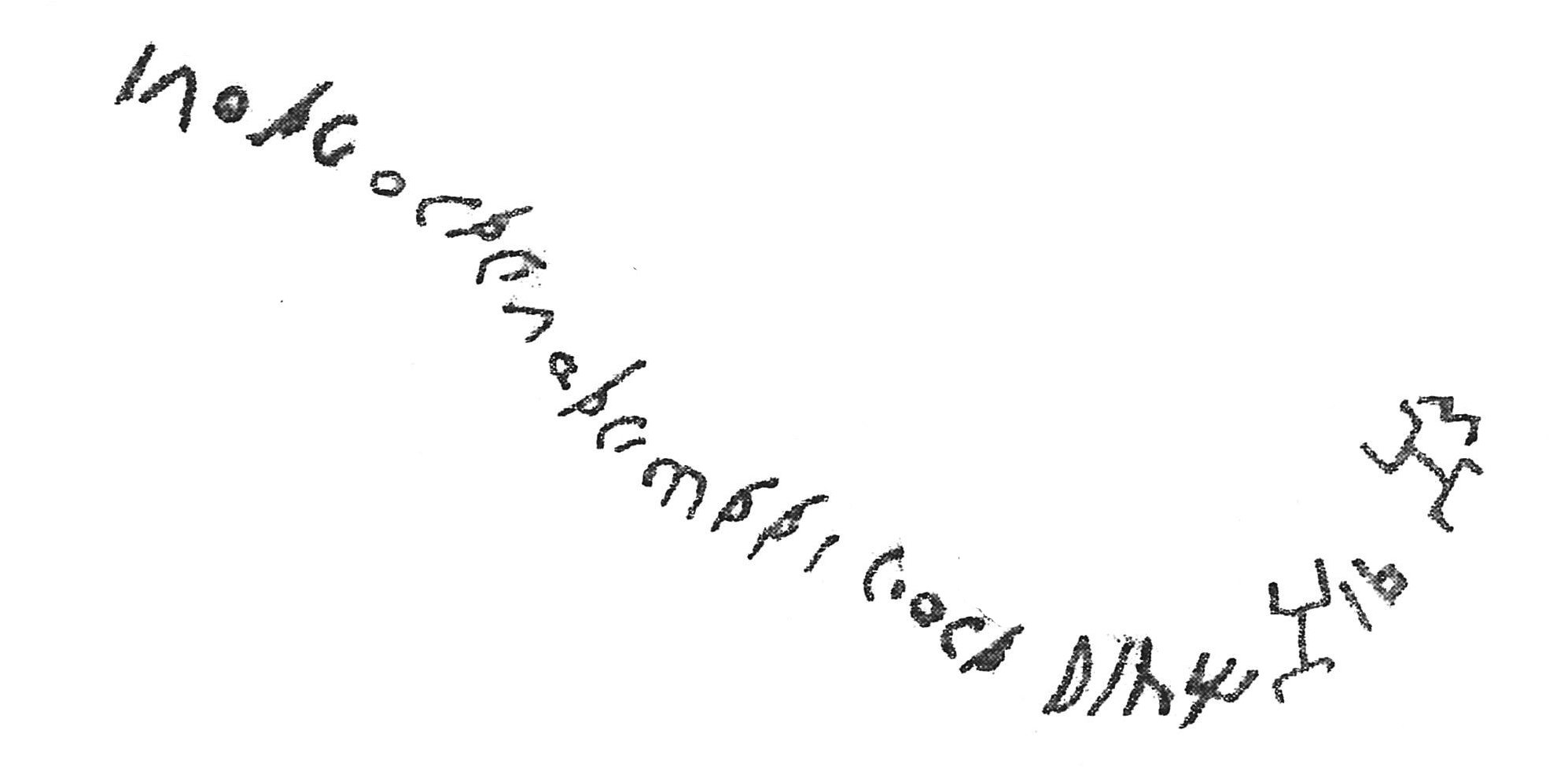 inscription of siglum AWS 375