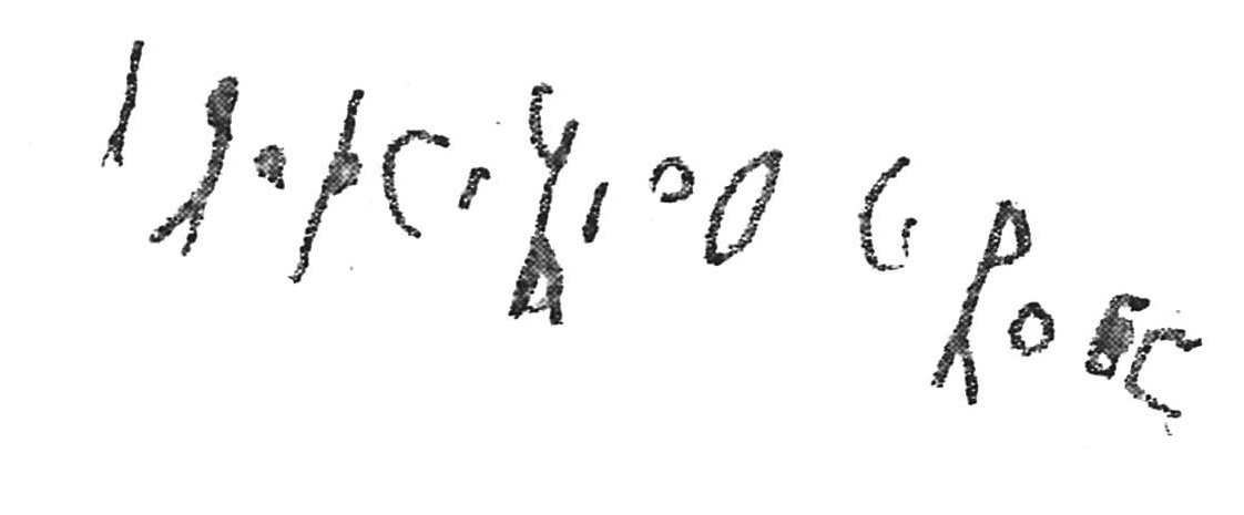 inscription of siglum AWS 376