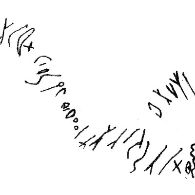 inscription of siglum AWS 377