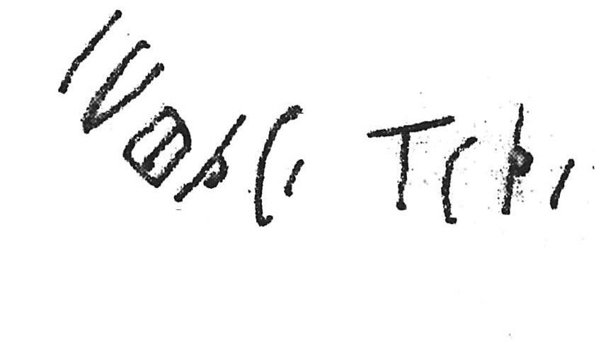 inscription of siglum AWS 381